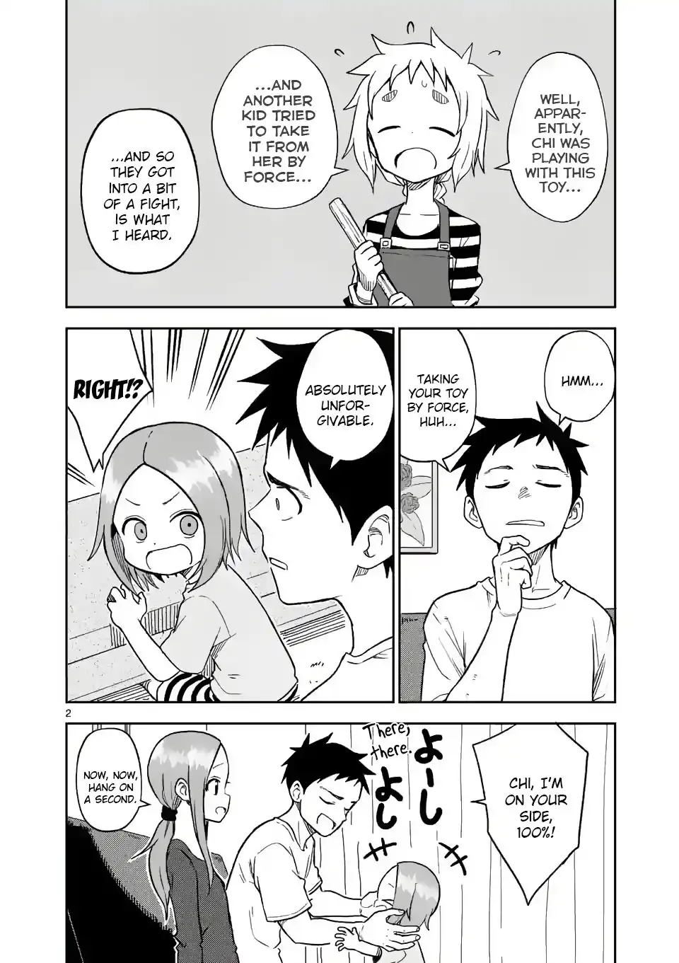 Karakai Jouzu no (Moto) Takagi-san Chapter 161 2